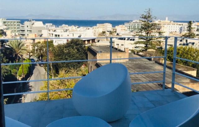 Apartament Panoramic View - Penthouse Rhodes City Zewnętrze zdjęcie