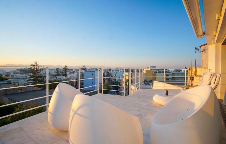 Apartament Panoramic View - Penthouse Rhodes City Zewnętrze zdjęcie